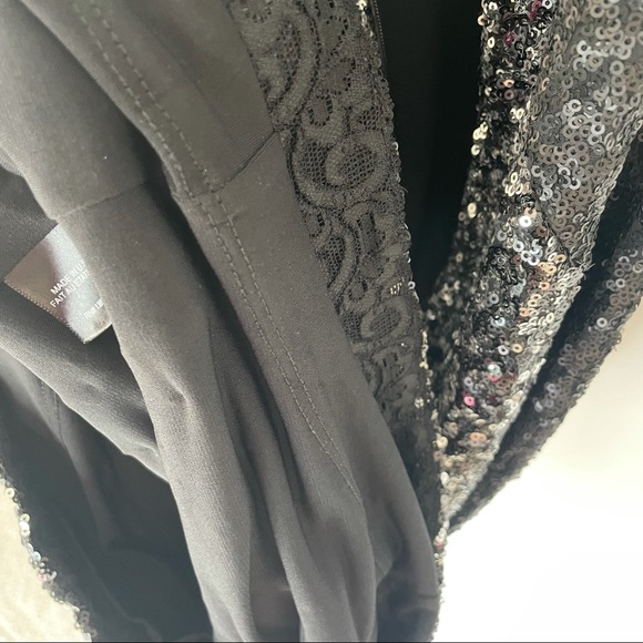 NEW Dress The Population Rowen Black Silver Size Small Brand New with Tags - Picture 12 of 12